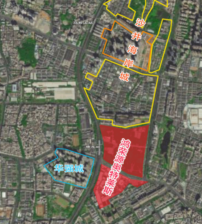 沙井鸿荣源奥特莱斯规划调整！容积率提高，增12.5万平公共住房等
