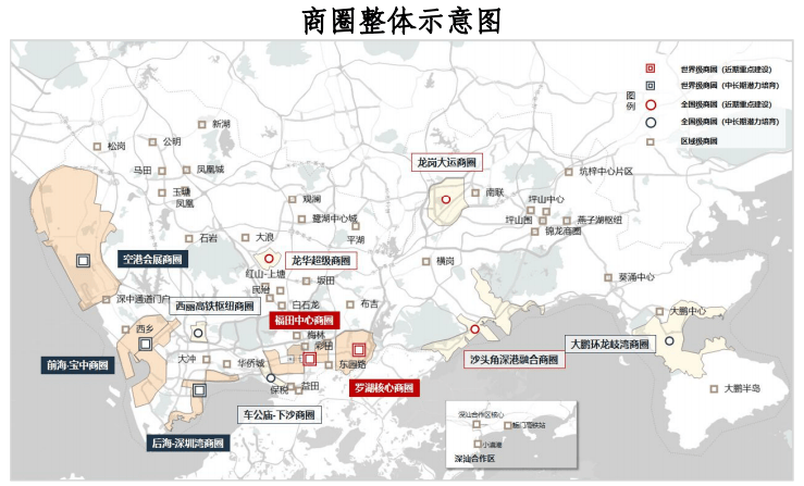 深圳重磅发布，10年内将建成5个世界级地标商圈